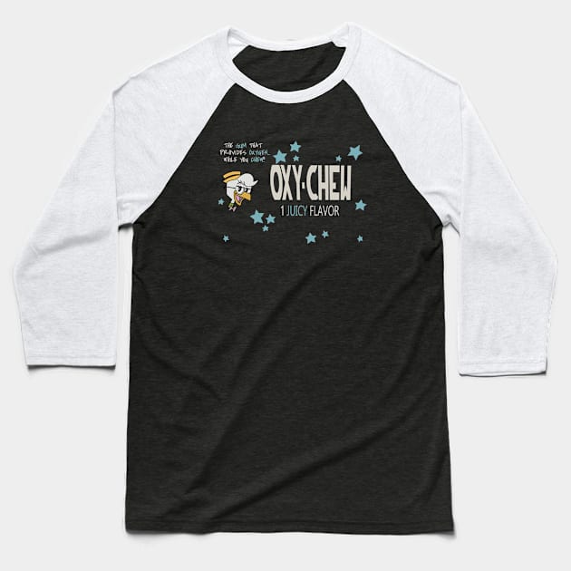 Oxy-Chew Baseball T-Shirt by DeepCut